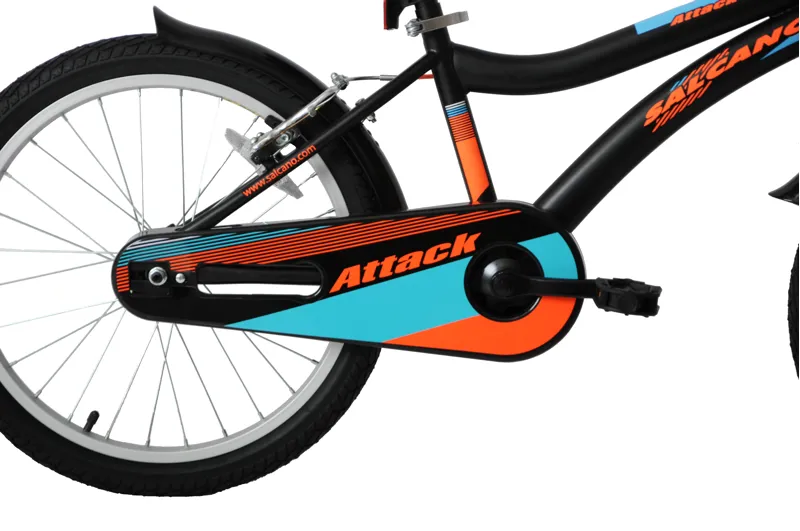 Salcano Attack 20 Inch Kids Bike Black-3